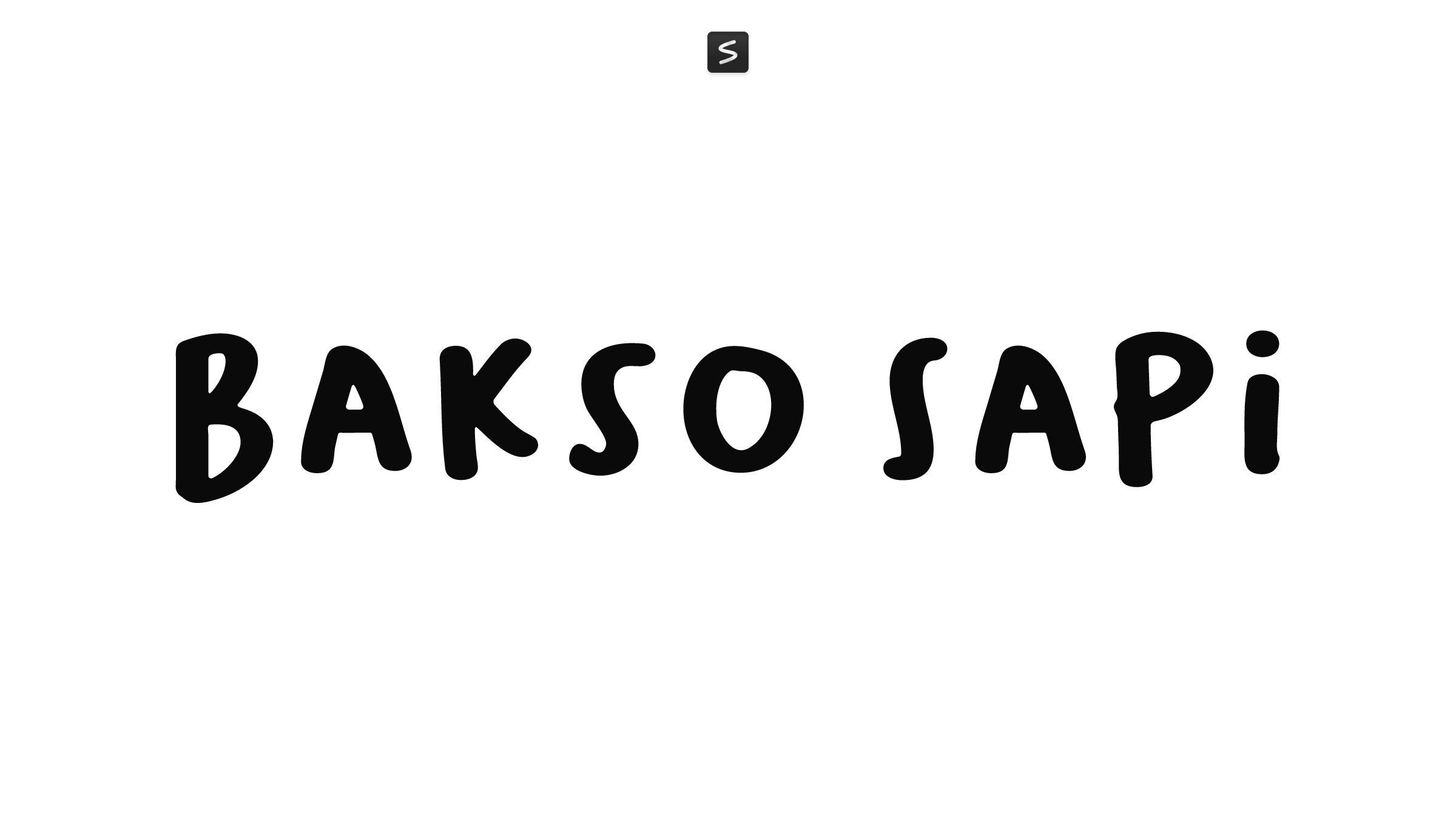 Bakso Sapi in action