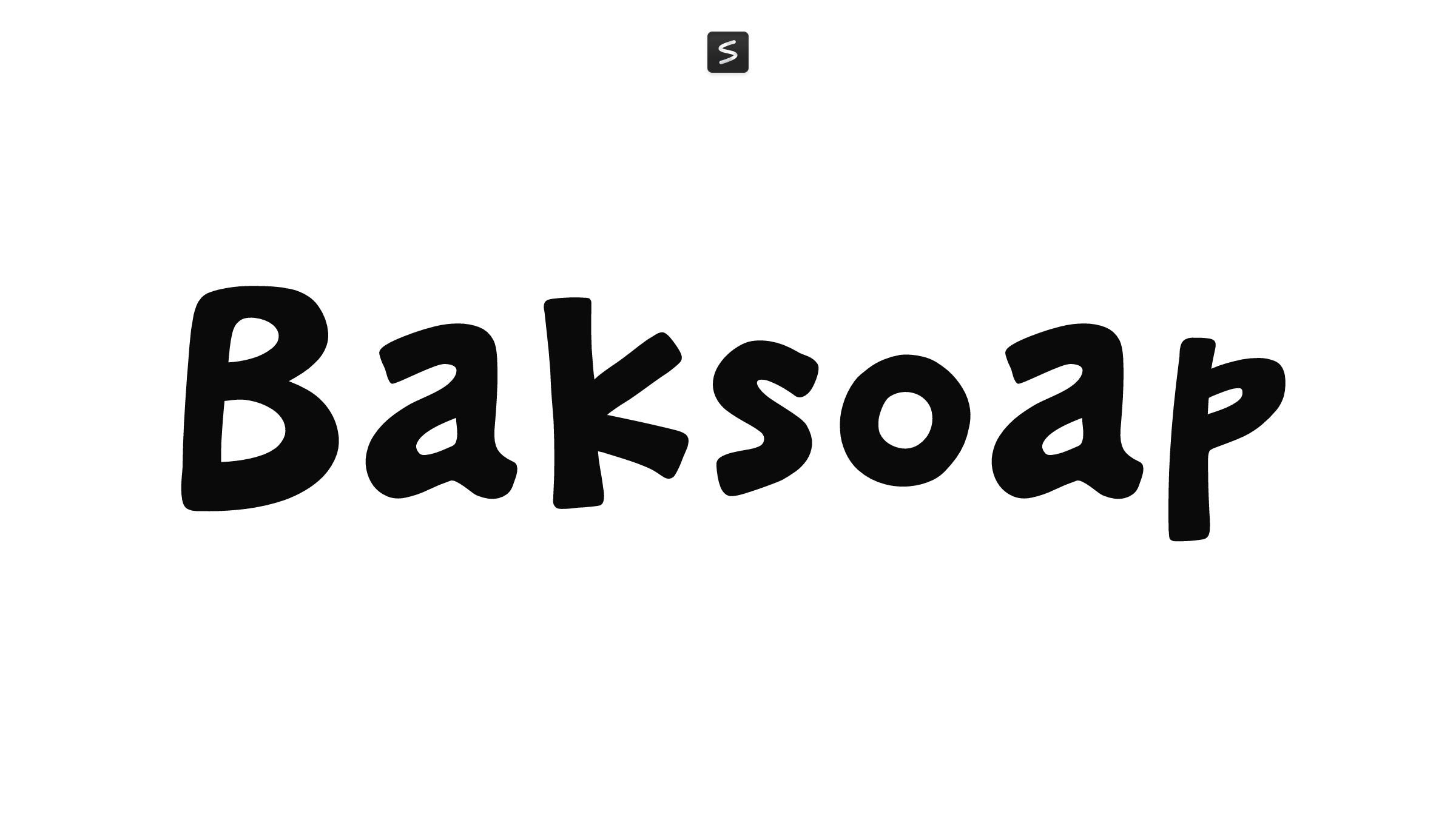 Baksoap in action