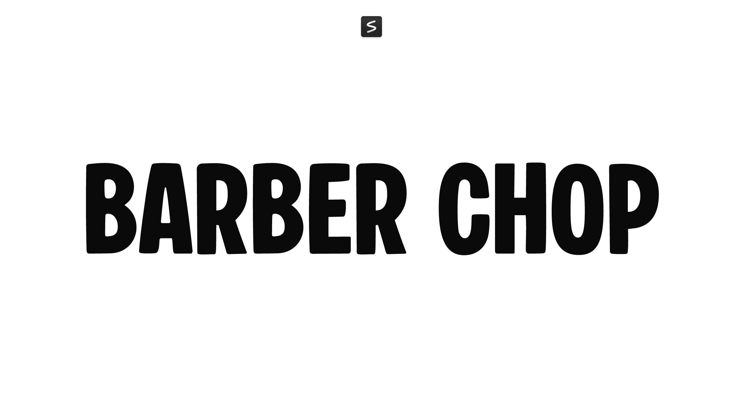 Barber Chop in action