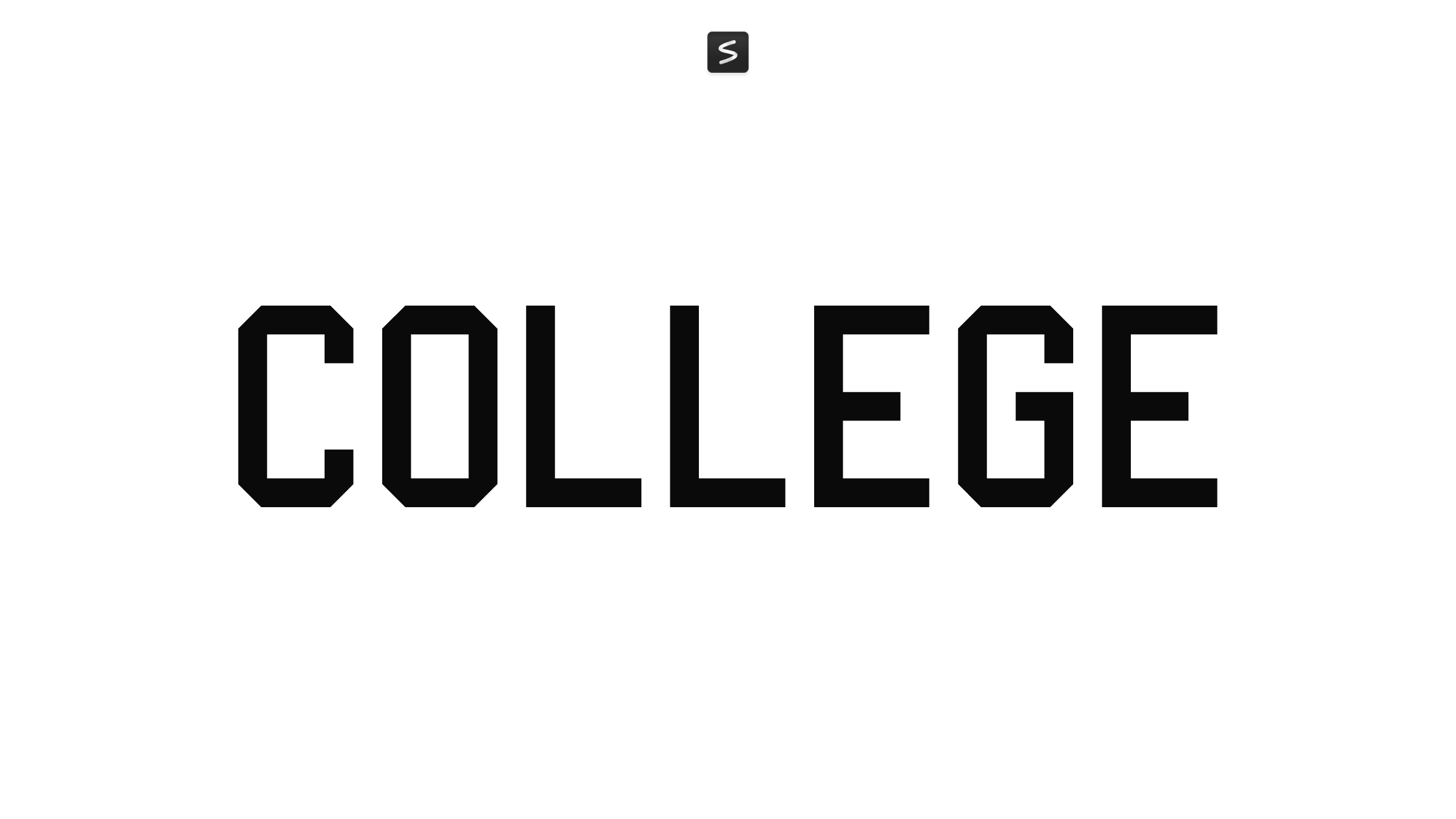 College in action