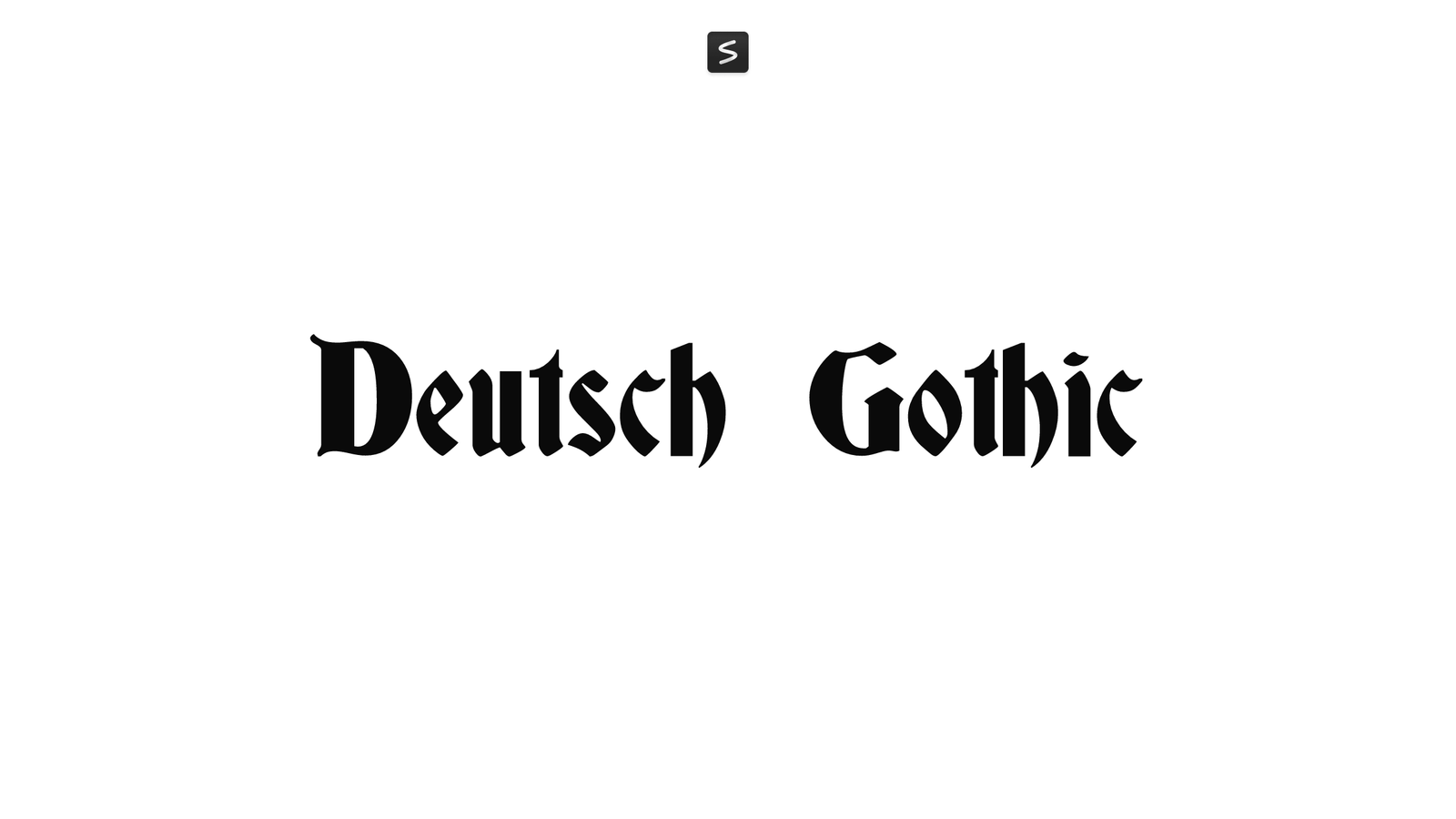 Deutsch Gothic