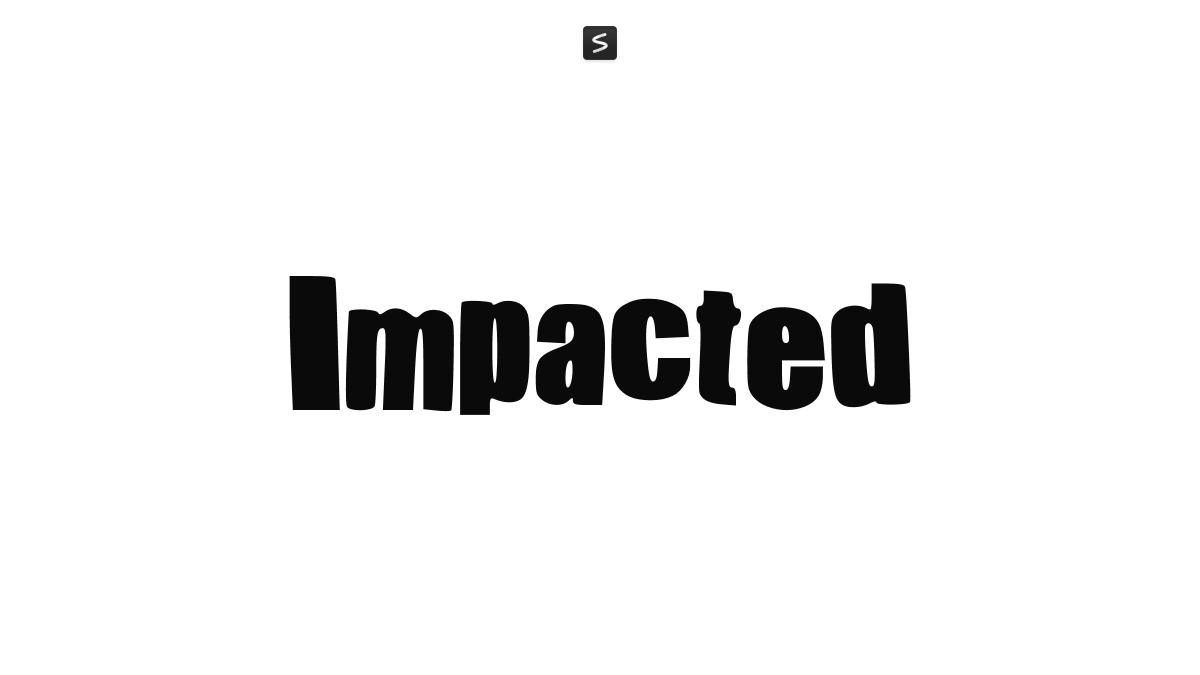 Impacted in action