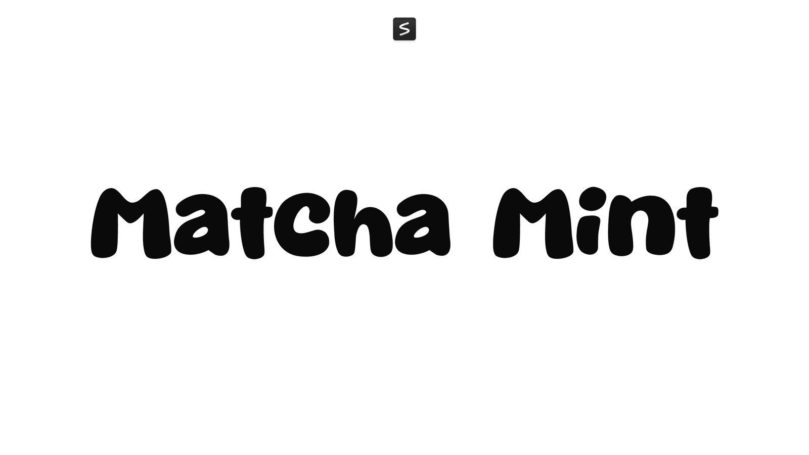 Matcha Mint