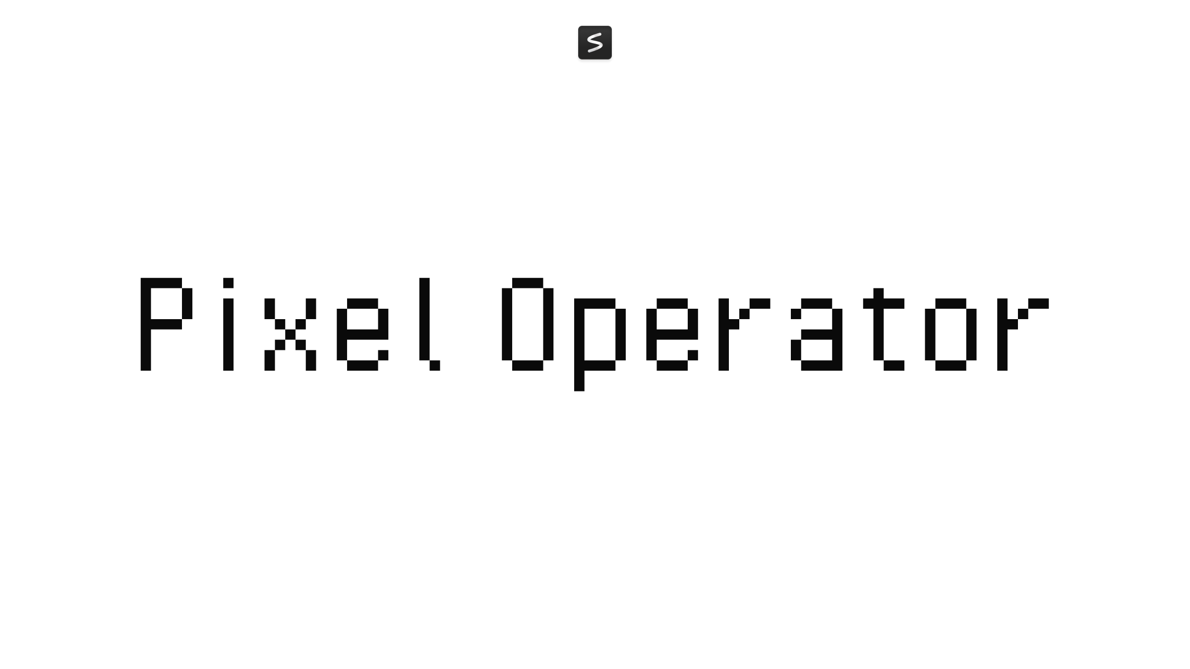 Pixel Operator in action