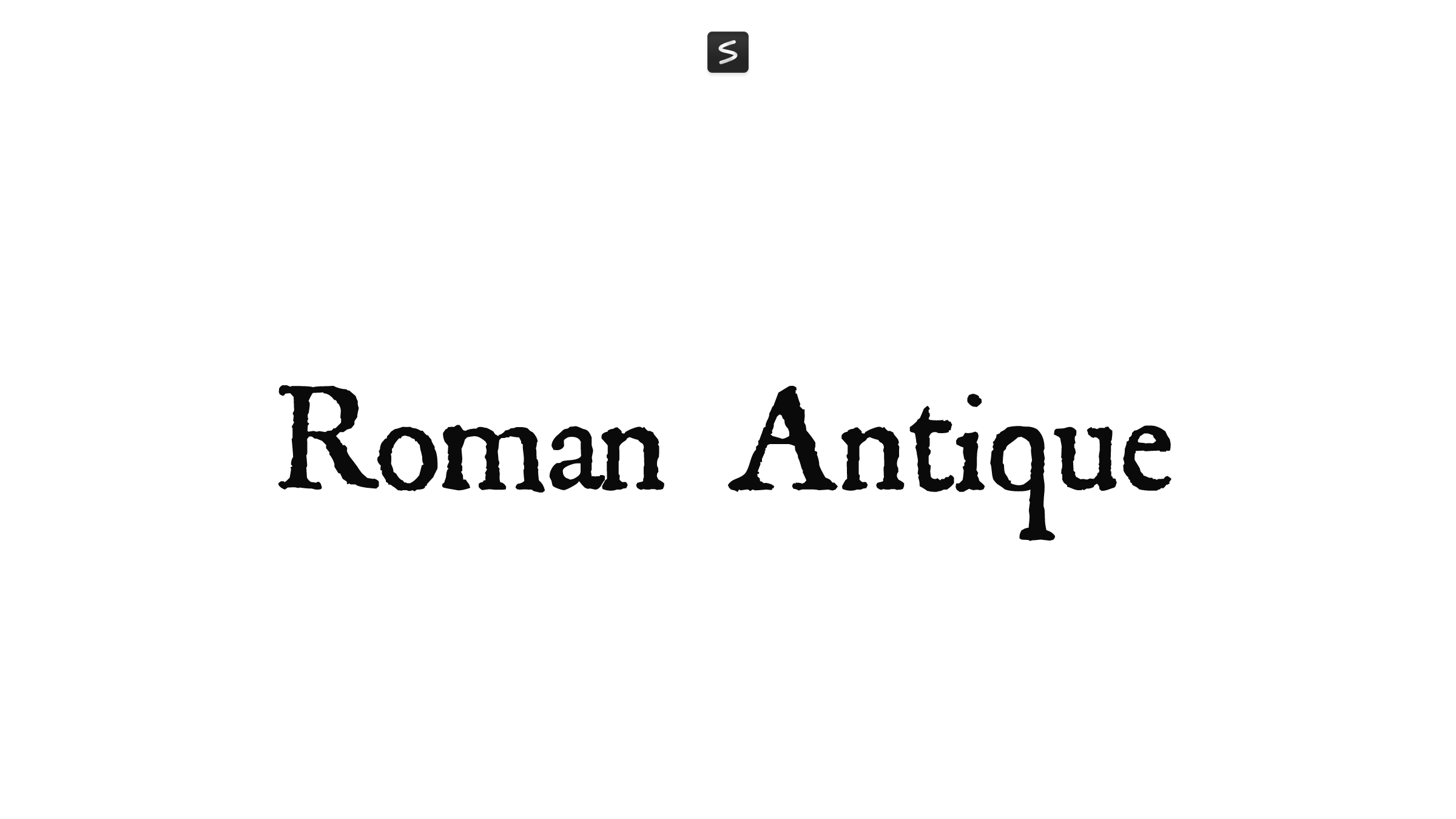 Roman Antique in action