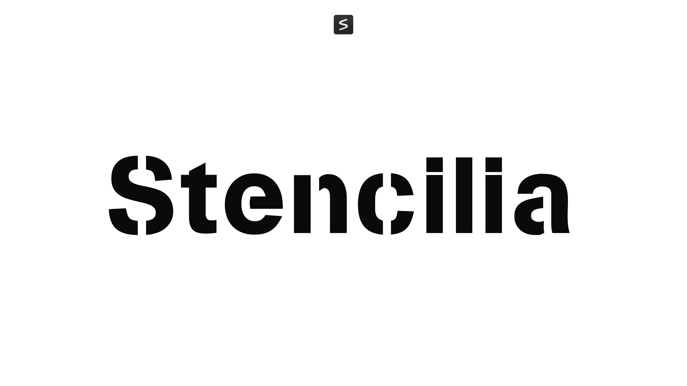 Stencilia in action