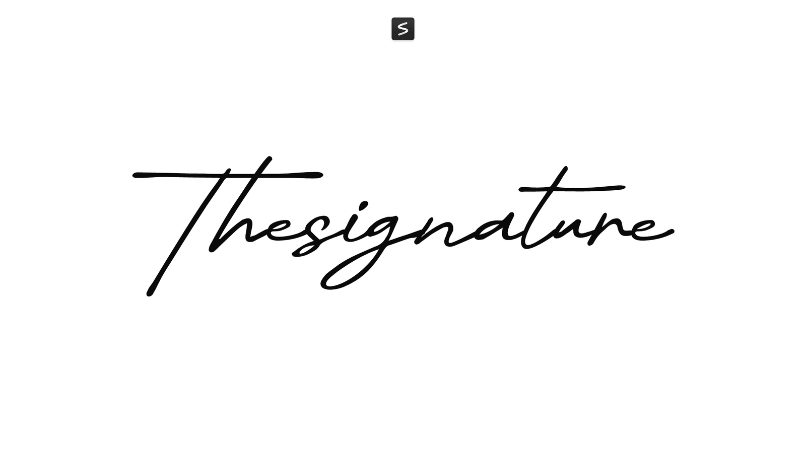 Thesignature