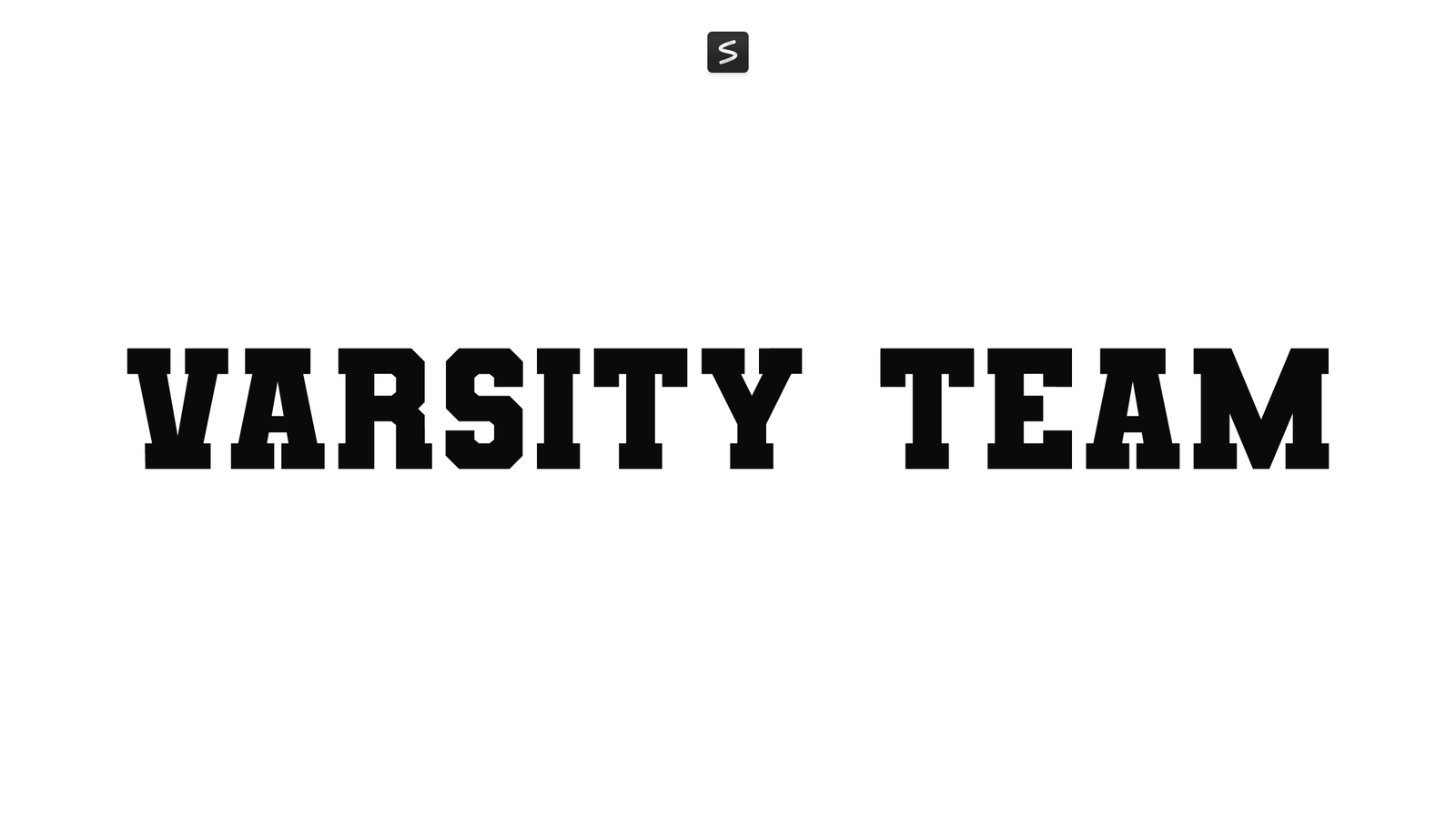 Varsity Team